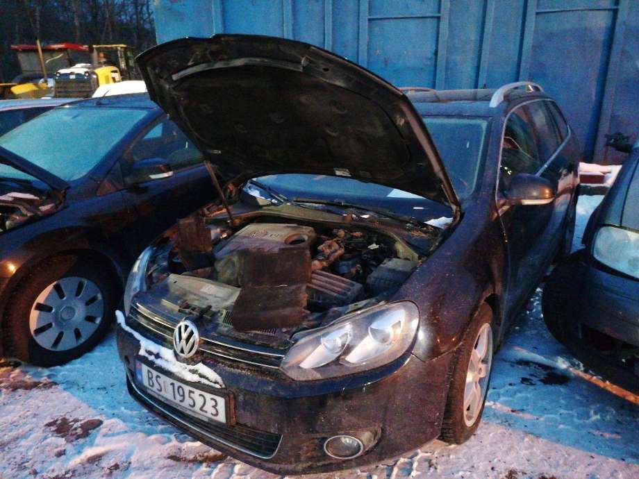 VW Golf VI 2008-2012 , Motorkode: CAY, Girkassekode: