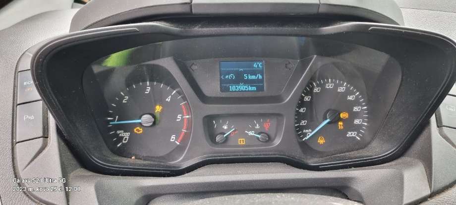 Ford Transit Custom 2013-2023 (Type I) , Motorkode: DRFF, Girkassekode: 