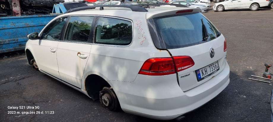 VW Passat 2011-2015 (B7) (B7), Motorkode: CAY, Girkassekode: 