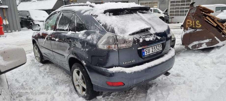 Lexus RX 2003-2009 (Type II) (XU30) (XU30), Motorkode: 3MZ-FE, Girkassekode: 