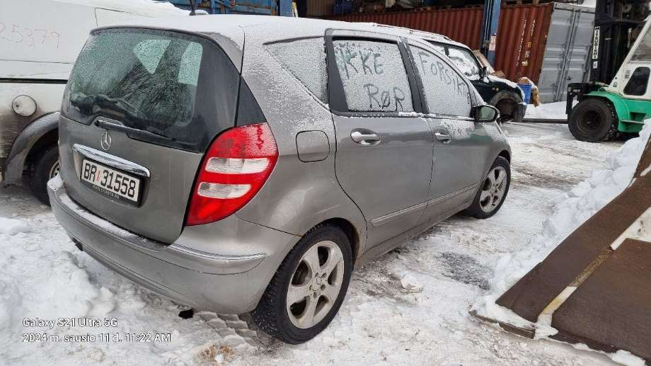 Mercedes A-Klasse 2005-2012 (W169) (W169), Motorkode: 266920, Girkassekode: 