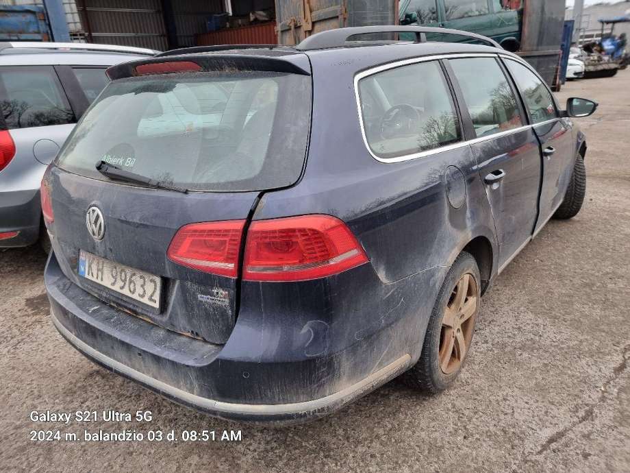 VW Passat 2011-2015 (B7) (B7), Motorkode: CAY, Girkassekode: 