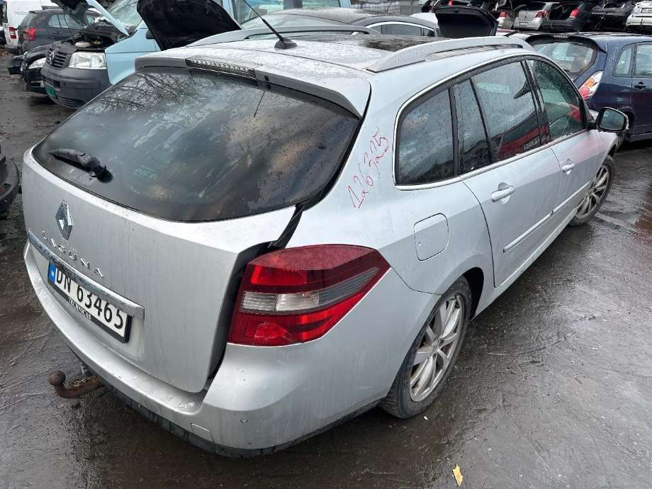 Renault Laguna 2011-2014 Type III, Fase 2 , Motorkode: K9K 57, Girkassekode: 