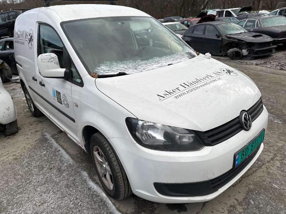 VW Caddy 2010-2015 (Type III, Fase 2) , Motorkode: CAY, Girkassekode: 
