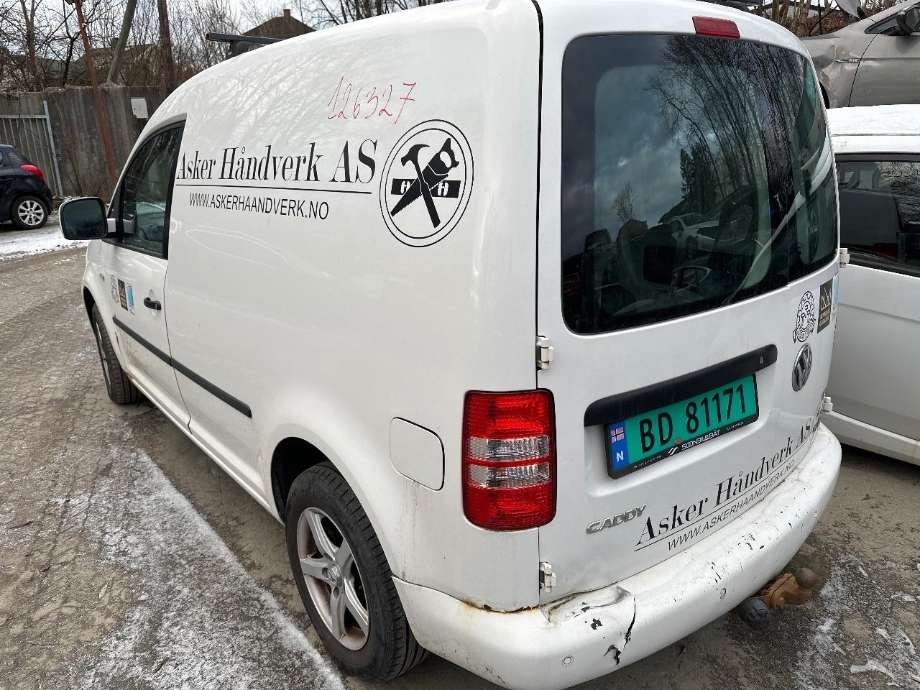 VW Caddy 2010-2015 (Type III, Fase 2) , Motorkode: CAY, Girkassekode: 