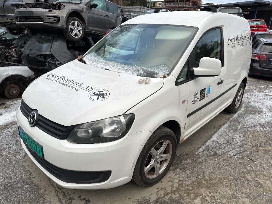 VW Caddy 2010-2015 (Type III, Fase 2) , Motorkode: CAY, Girkassekode: 