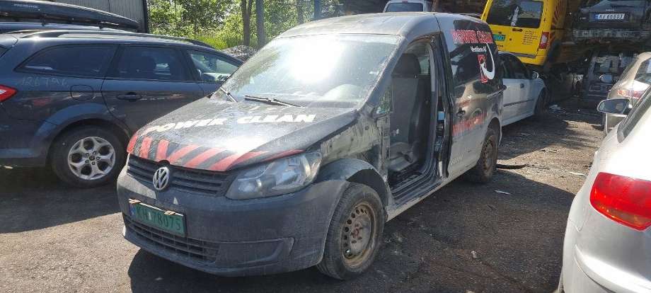 VW Caddy 2010-2015 (Type III, Fase 2) , Motorkode: CAY, Girkassekode: 