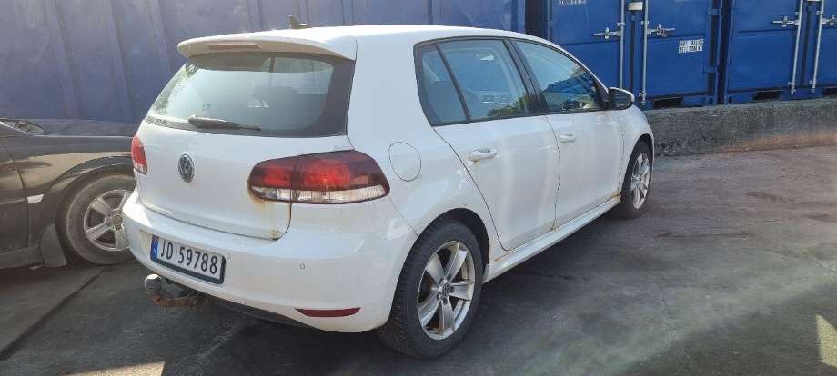 VW Golf VI 2008-2012 , Motorkode: CAY, Girkassekode: 