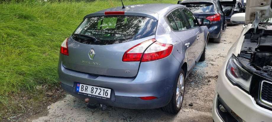 Renault Megane 2009-2016 Type III , Motorkode: K9K H8, Girkassekode: 