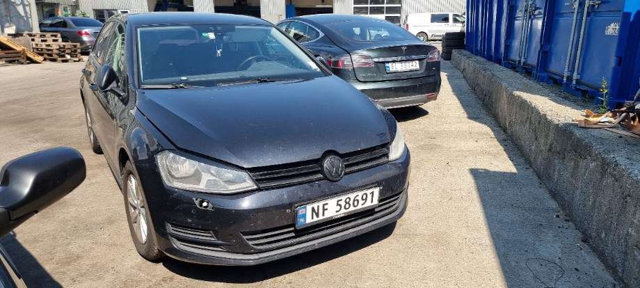 VW Golf VII 2012-2017 (Fase 1) , Motorkode: CLH, Girkassekode: 