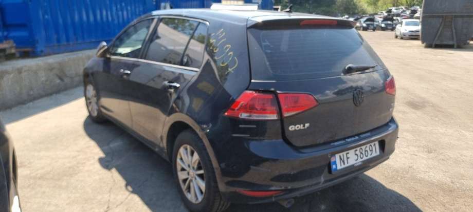 VW Golf VII 2012-2017 (Fase 1) , Motorkode: CLH, Girkassekode: 