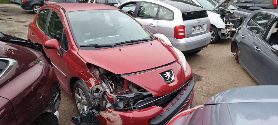 Peugeot 207 2006-2012 , Motorkode: 9H01, Girkassekode: 