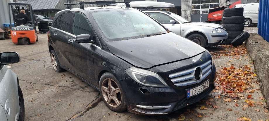 Mercedes B-Klasse 2011-2018 (W246) (W246), Motorkode: 651901, Girkassekode: 