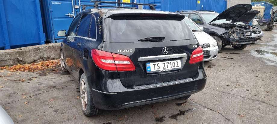 Mercedes B-Klasse 2011-2018 (W246) (W246), Motorkode: 651901, Girkassekode: 