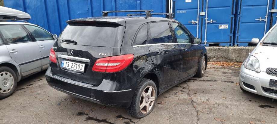 Mercedes B-Klasse 2011-2018 (W246) (W246), Motorkode: 651901, Girkassekode: 