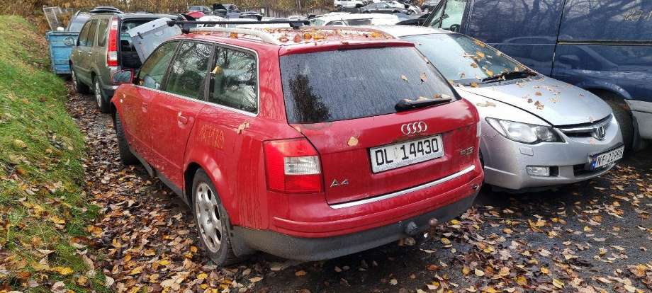 Audi A4 2001-2004 (Type II) (B6) (B6), Motorkode: AVF, Girkassekode: 