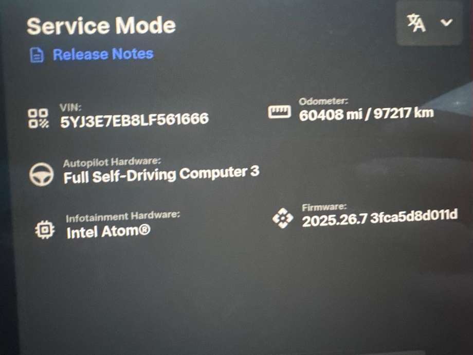 Tesla Model 3 2018-2023 (Fase 1) , Motorkode: 3D3|3D5, Girkassekode: 