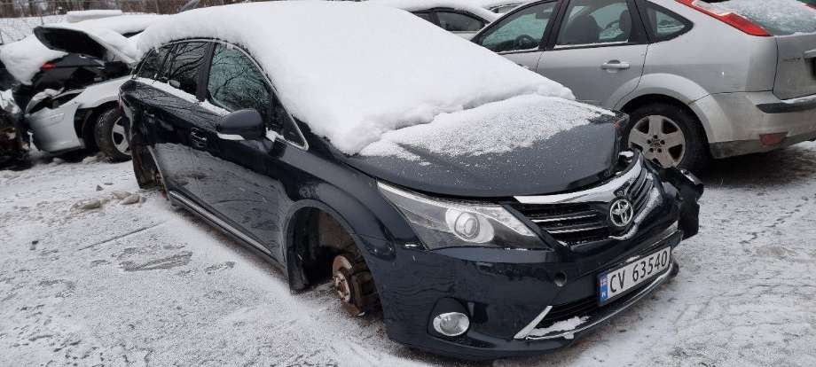 Toyota Avensis 2009-2015 (Type III, Fase 1) delebil , Motorkode: 1AD-FTV, Girkassekode: 