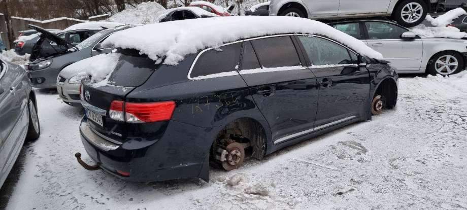 Toyota Avensis 2009-2015 (Type III, Fase 1) delebil , Motorkode: 1AD-FTV, Girkassekode: 