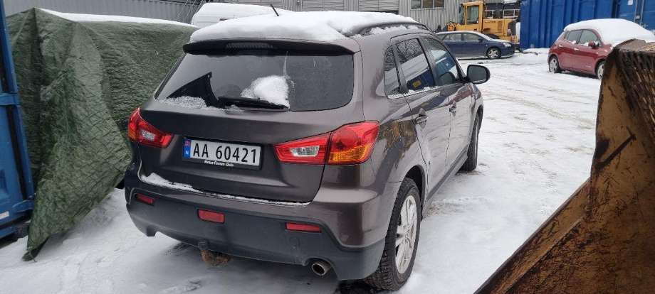 Mitsubishi ASX 2010-2019 delebil , Motorkode: 4N13, Girkassekode: 