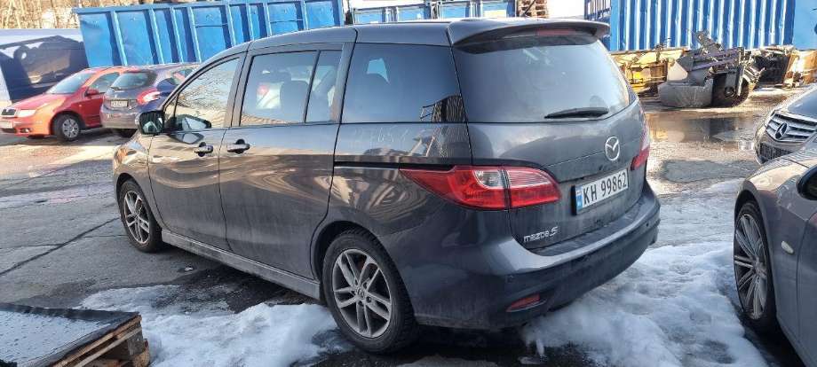 Mazda 5 2011-2015 (Type II) delebil , Motorkode: Y6, Girkassekode: 
