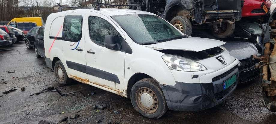 Peugeot Partner, 2008-2015 (Type II, Fase 1)  delebil , Motorkode: 9HX