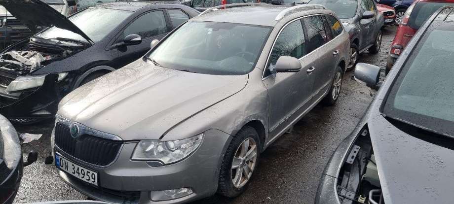 Škoda Superb, 2008-2015 (Type II)  delebil , Motorkode: CBB