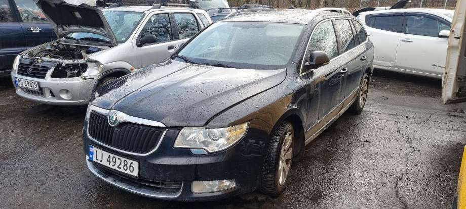 Škoda Superb, 2008-2015 (Type II)  delebil , Motorkode: CAY