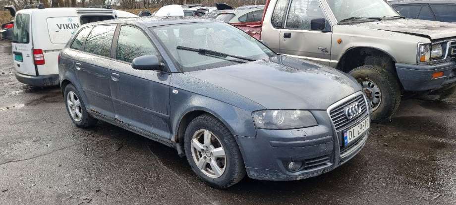 Audi S3, 2006-2012  delebil , Motorkode: BKD