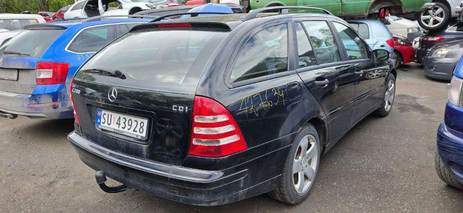 Mercedes C-Klasse 2007-2011 (Fase 1) (W204) delebil , Motorkode: 646962, Girkassekode: 