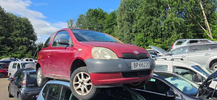 Toyota Yaris, 1999-2003 (Type I, Fase 1)  delebil , Motorkode: 1SZ-FE