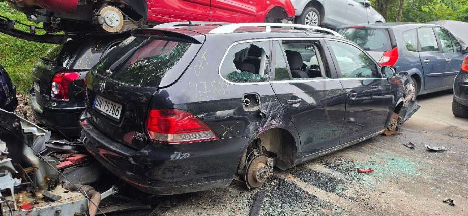 VW Golf VI 2008-2012 delebil , Motorkode: CAY, Girkassekode: