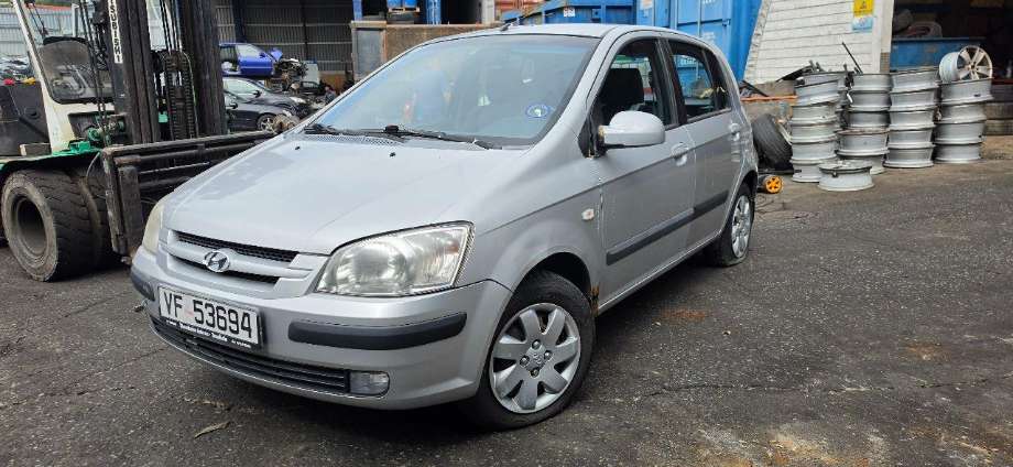 Hyundai Getz 2002-2009 delebil , Motorkode: G4EA, Girkassekode: