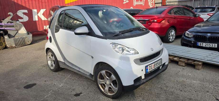Smart Fortwo, 2007-2014 (W451, Type II) (W451) delebil , Motorkode: 3B21