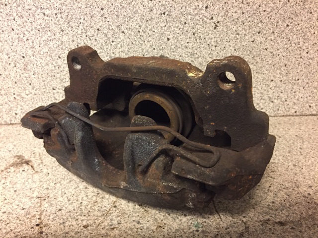 Bremsecaliper venstre foran til Audi A3, 2009-2012 (Type II, Fase 2)  (1K0 615 123 E)