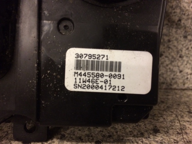 Varmeapparat betjening til Volvo V70 2007-2013 (Type III, Fase 1)  (30795271|)