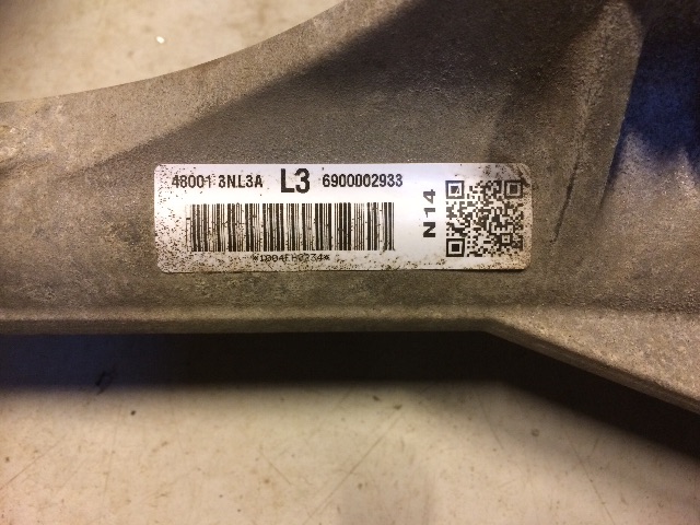 Tannstang til Nissan Leaf 2011-2017 (Type I)  (6900002933|480013NL3A|)