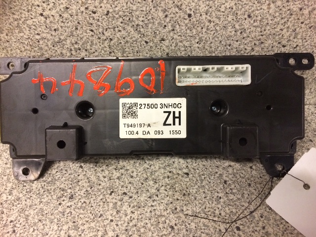 Varmeapparat betjening til Nissan Leaf 2011-2017 (Type I) (27500 3NH0C|)