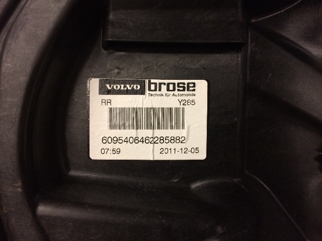 Ruteheis høyre bak til Volvo V70 2007-2013 (Type III, Fase 1)