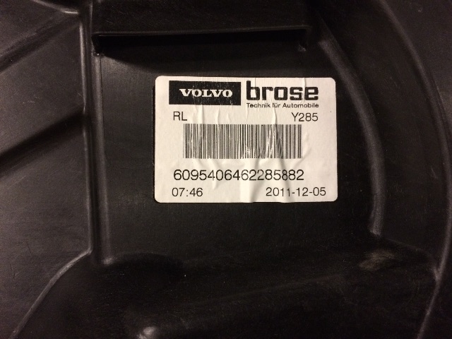 Ruteheis venstre bak til Volvo V70 2007-2013 (Type III, Fase 1)  