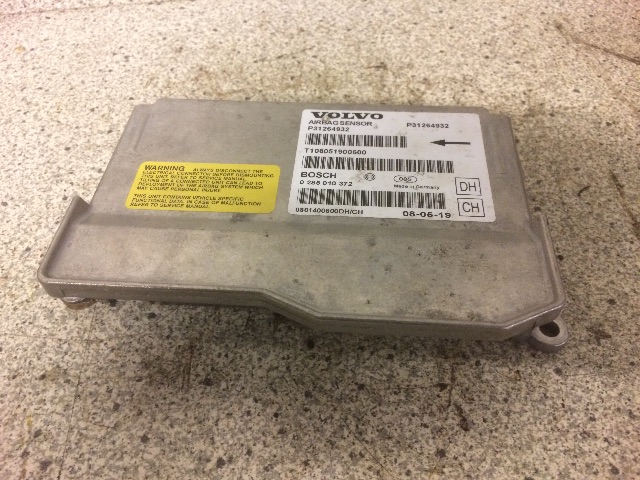 Styreenhet airbag hovedsensor til Volvo V70, 2007-2013 (Type III, Fase 1)  (31264932)