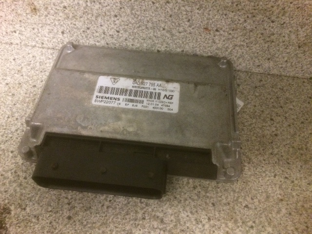 Styreenhet motor til Porsche Cayenne, 2002-2006 (Fase 1) (9PA) (9PA) (SIMENS|0AD927755AA)