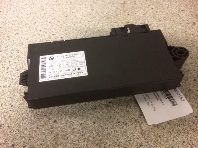 Styreenhet diverse til BMW X1, 2009-2015 (E84) (E84) (9287534-01)