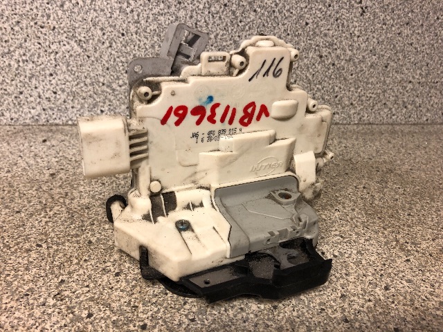 Låsekasse venstre bak til Audi A6 2005-2008 (Type III, Fase 1) (C6) (C6) (4F0839015A|)