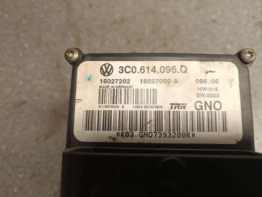 ABS sentral til VW Passat, 2005-2010 (B6) (B6) (3C0 614 109 A)