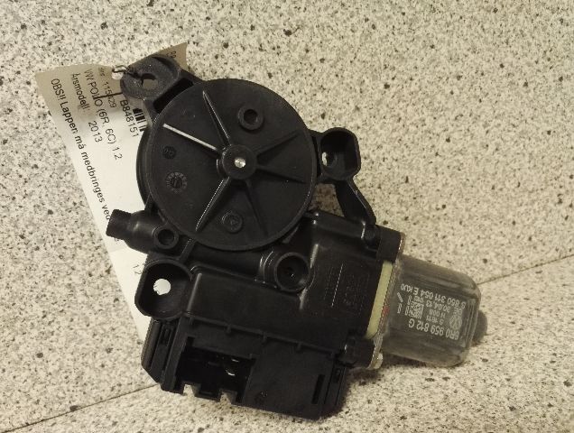 Ruteheis, kun motor, høyre bak til VW Polo, 2009-2014 (Type V, Fase 1) (6R0959812G)