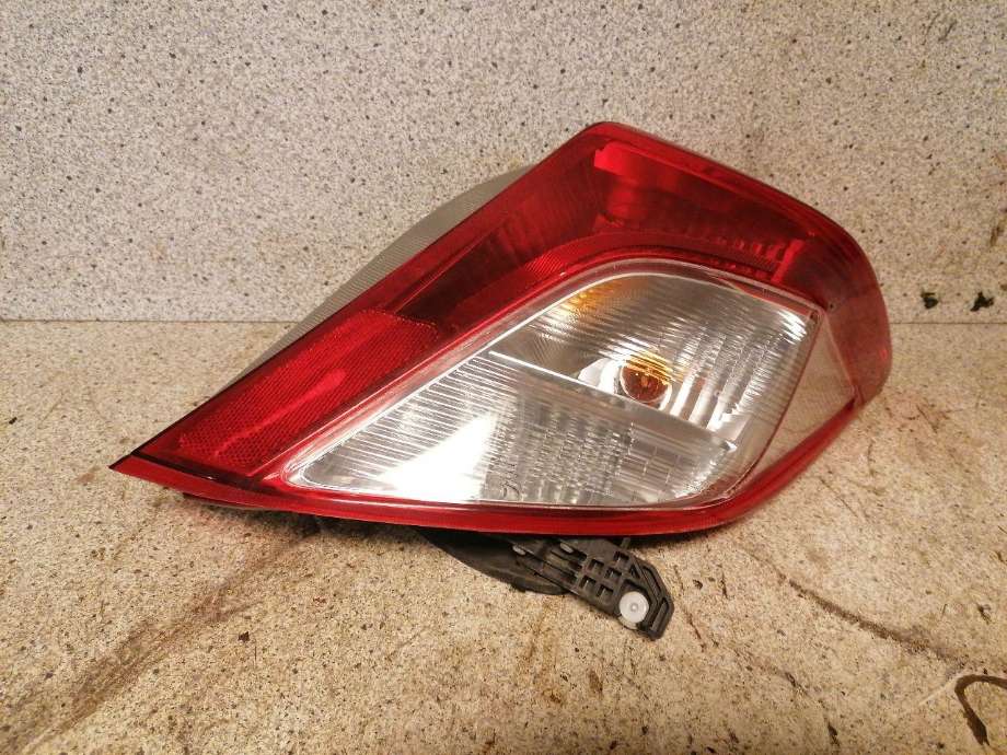 Baklykt høyre til Toyota Yaris, 2009-2011 (Type II, Fase 2)  