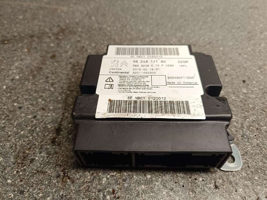 Styreenhet airbag hovedsensor til Opel Grandland X, 2017-->>  (9824812180)