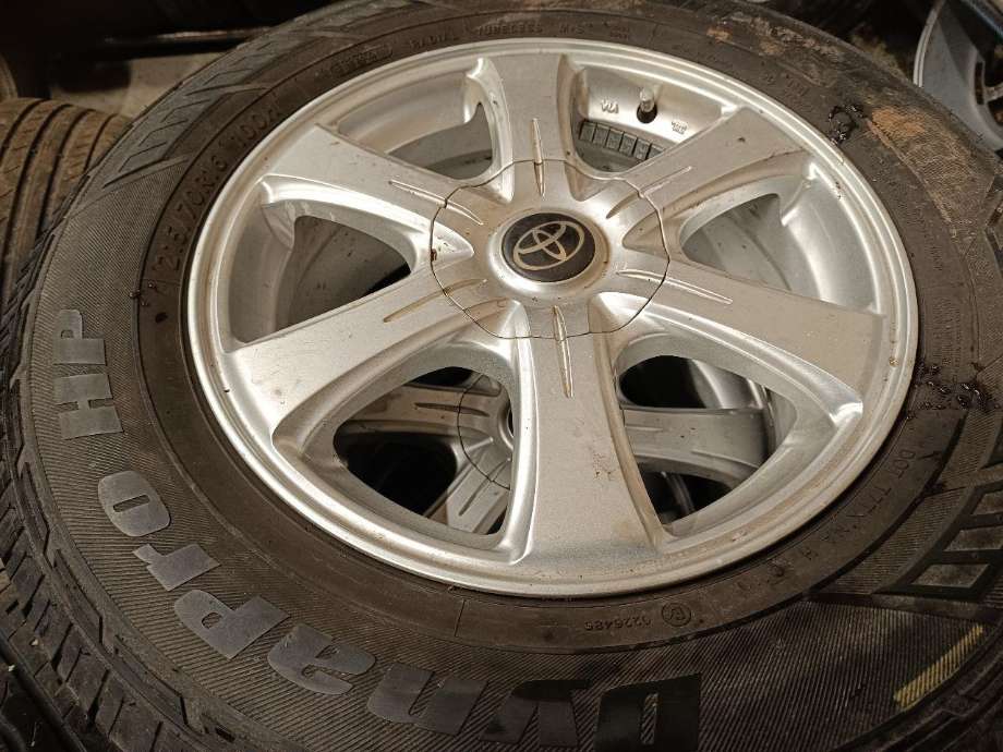 Hjulsett aluminium sommer til Toyota RAV4 1994-2000 (Type I)