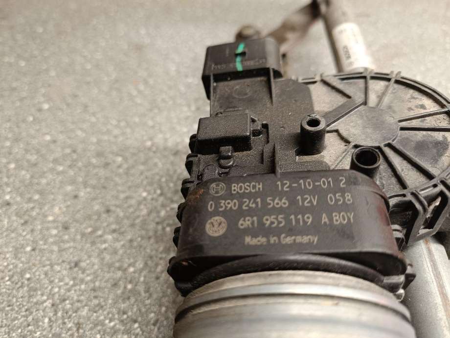 Viskermotor frontrute komplett m/overføring til VW Up 2012-2019  (1S1955023C|6R1955119A|)